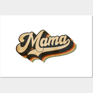 Mama retro Posters and Art